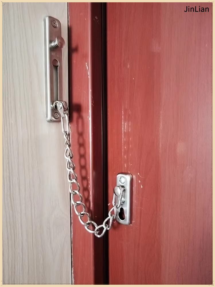 Security Chain Door - 1개입 스테인리스 스틸 도어 체인, 가구용